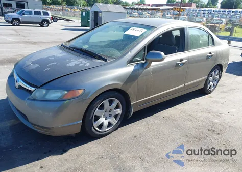 2006 Honda Civic Lx из США, поврежденный, VIN 1HGFA16556L038865